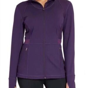 CALIA by Carrie Underwood Jacket Women’s Medium Purple Core Fitness Zip Up